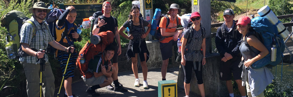 Hikers Ready for the Trail